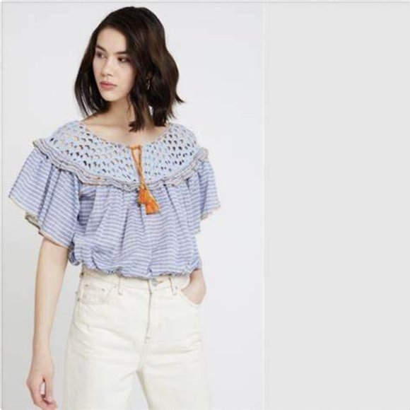 Free People Allora Blouse S/P - Picture 10 of 10